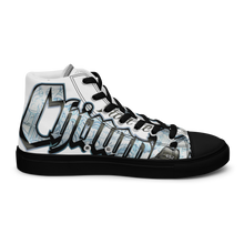 Cargar imagen en el visor de la galería, OG VDC Men’s high top canvas shoes