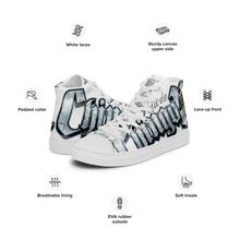 Cargar imagen en el visor de la galería, OG VDC Men’s high top canvas shoes