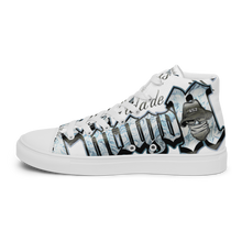 Cargar imagen en el visor de la galería, OG VDC Men’s high top canvas shoes